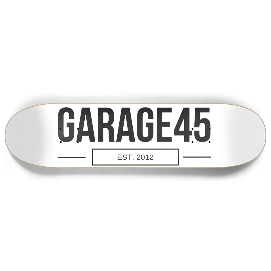 GARAGE45 Skateboard Deck