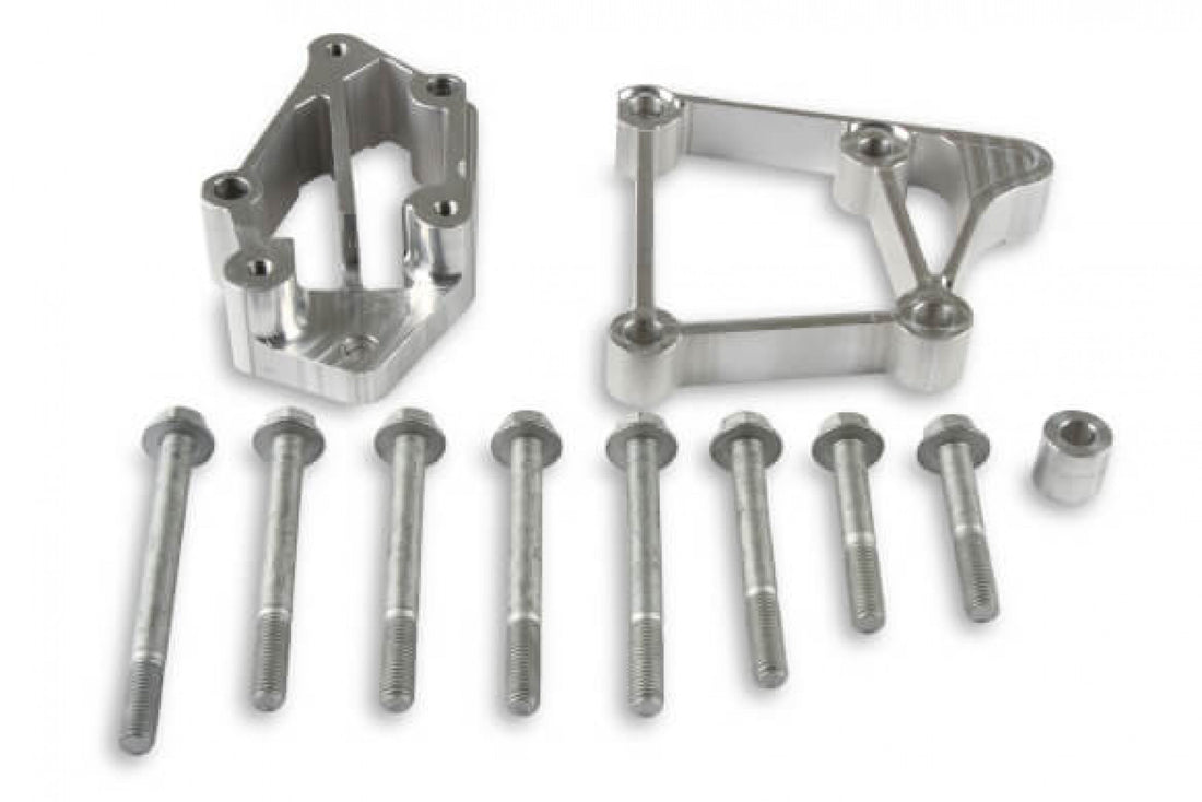 Holley LS Accessory Drive Bracket - Installation Kit for Middle Alignment