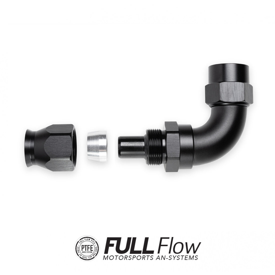 Nuke Performance Full Flow PTFE Hose End Fitting Straight AN-10