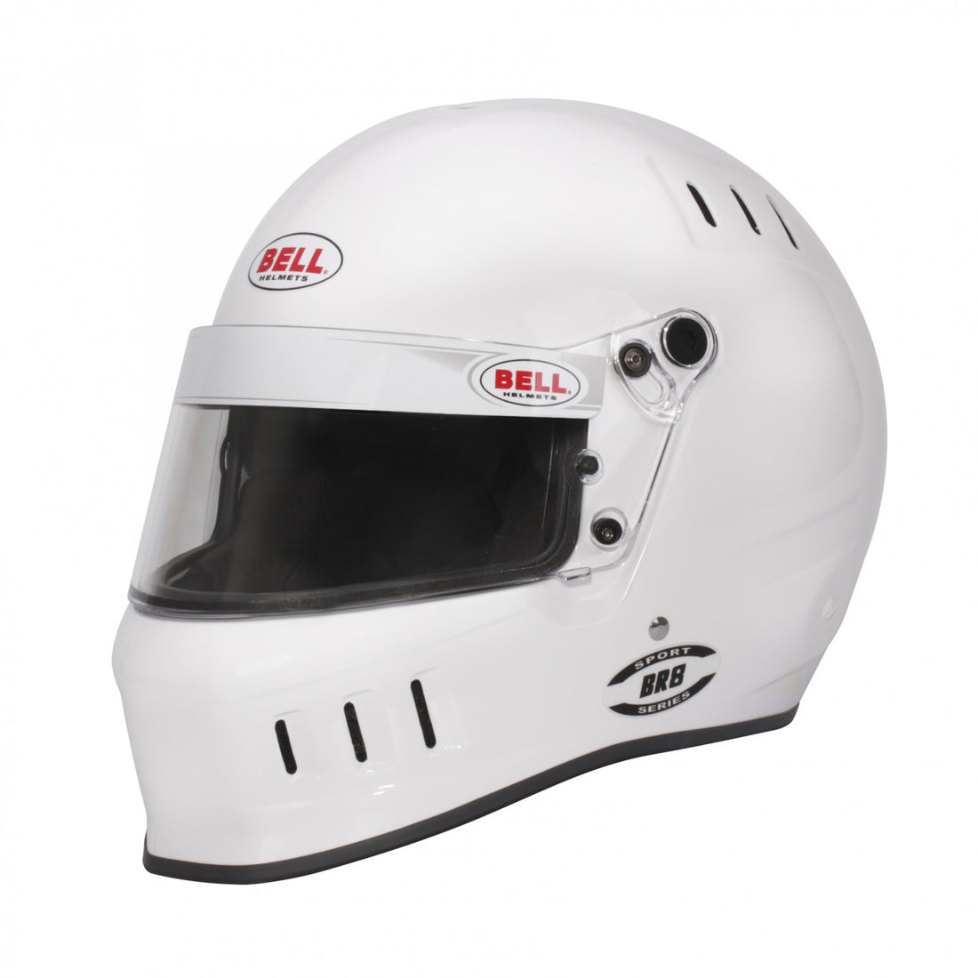 Bell BR8 White Helmet Size Large