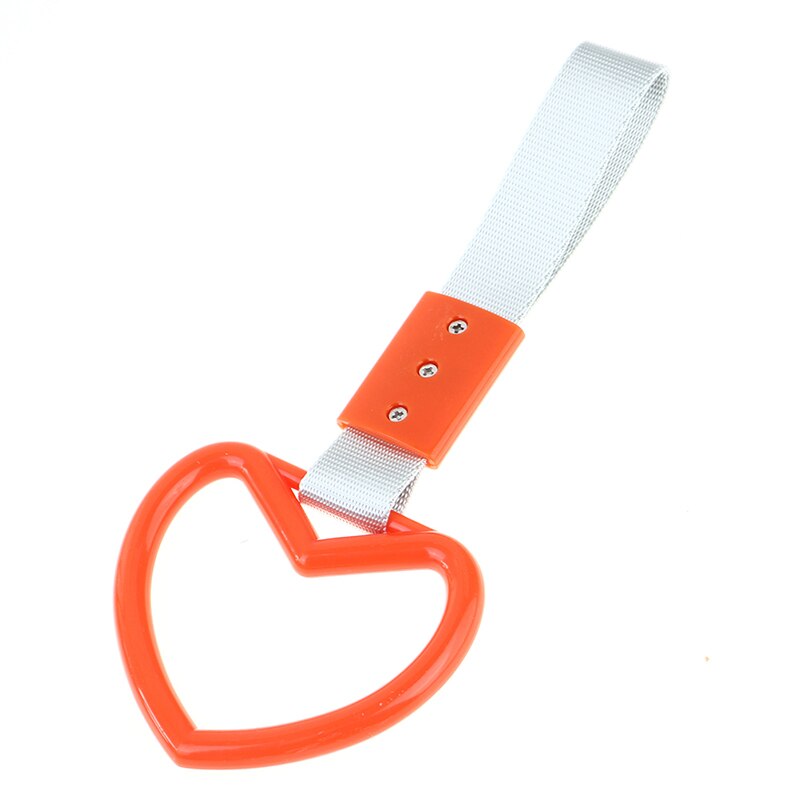 New 1pc Train Bus Handle Hand Strap Drift Charm Strap Drift Auto Accessories Car Styling car heart straps front tow hook