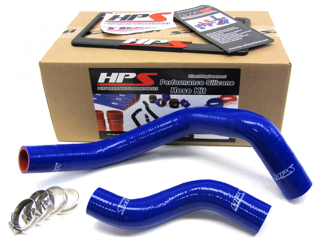 HPS Blue Reinforced Silicone Radiator Hose Kit Coolant for Nissan 89-98 240SX w/ SR20DET