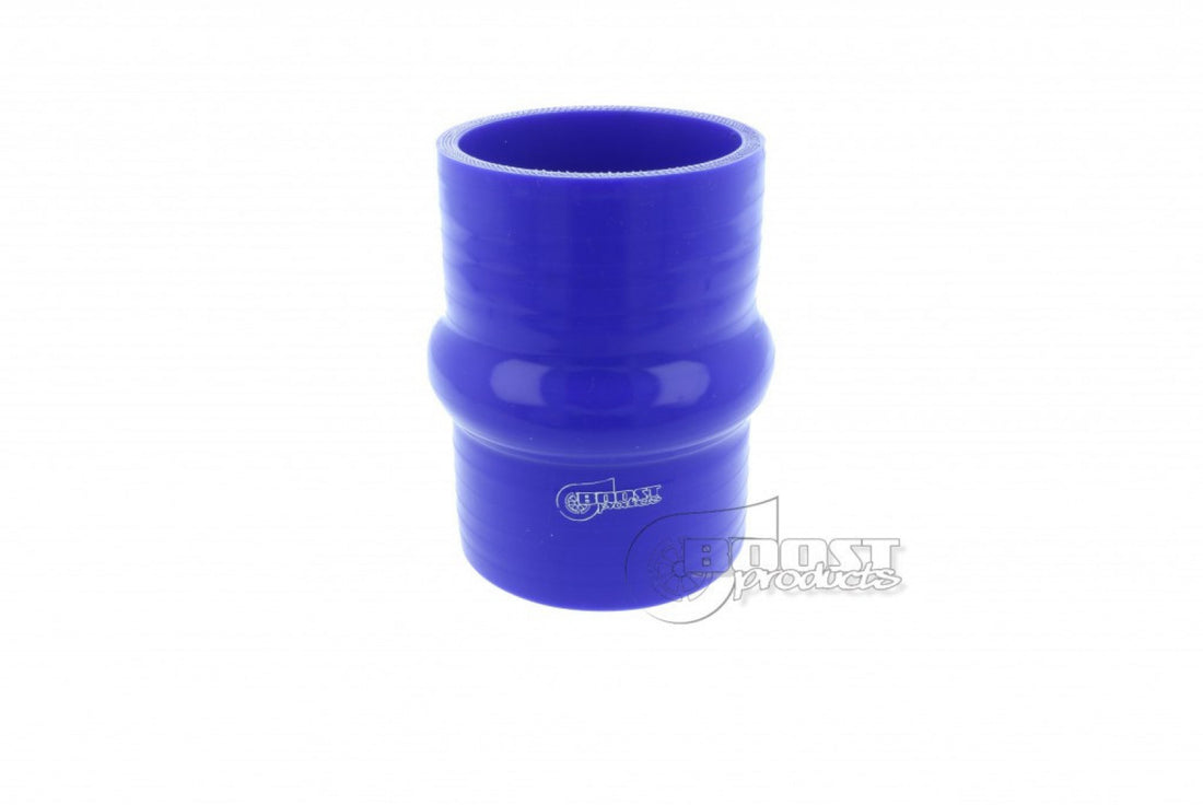 BOOST Products Silicone Coupler with Single Hump, 3" ID, Blue