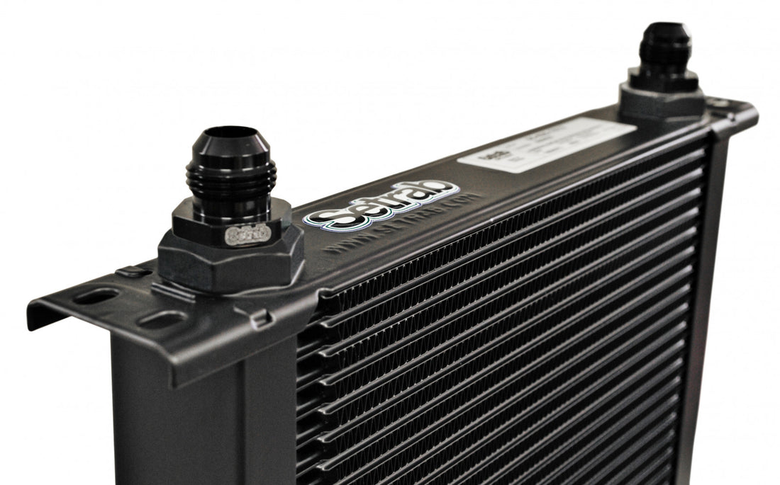 Setrab 34-Row Series 6 Oil Cooler 2 with M22 Ports