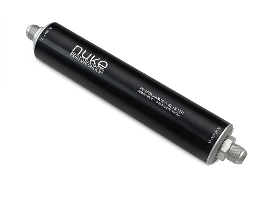 Nuke Performance 200mm Fuel Filter AN-10